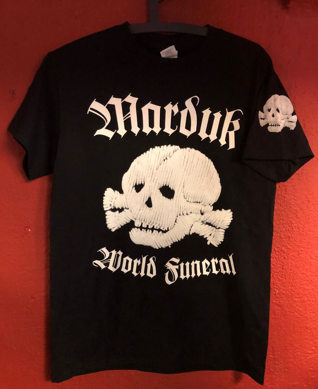 Marduk - World Funeral Skull T-shirt