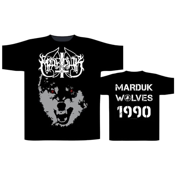 Image of Marduk - Wolves 1990 T-shirt