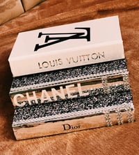 Luxury Designer Book Stack