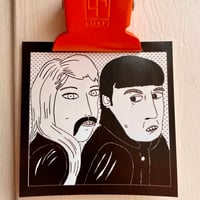 Lancy and Nee Sticker