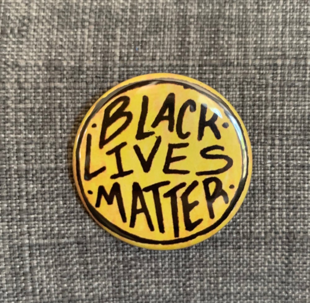 Image of Yellow BLM Button