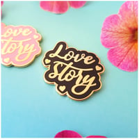 Image 3 of Love Story Enamel Pins