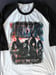 Image of KISS End Of The Road Tour 3/4 Sleeve Style Jersey Gene Simmons Paul Stanley Med.