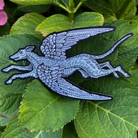 Image 1 of Flying hound fabric patch