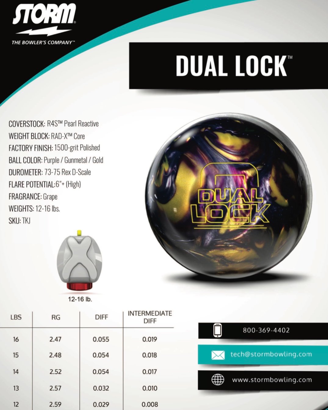 Image of Storm Dual Lock - Limited Edition