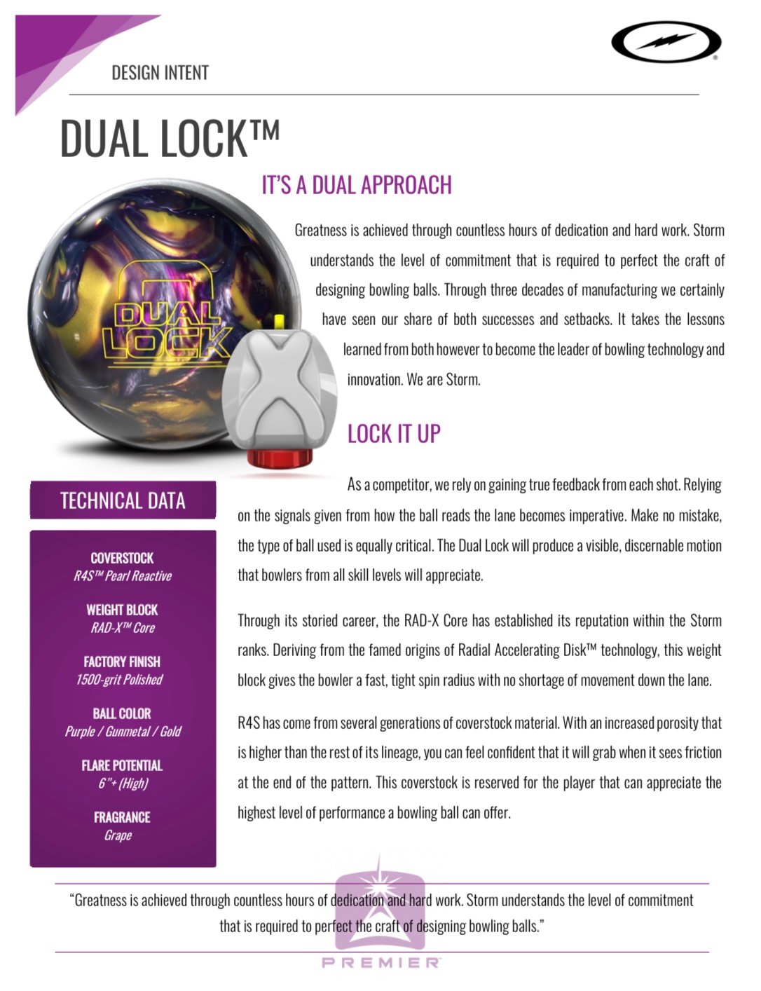Image of Storm Dual Lock - Limited Edition