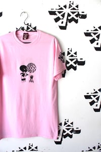 Image of blow up tee in pink