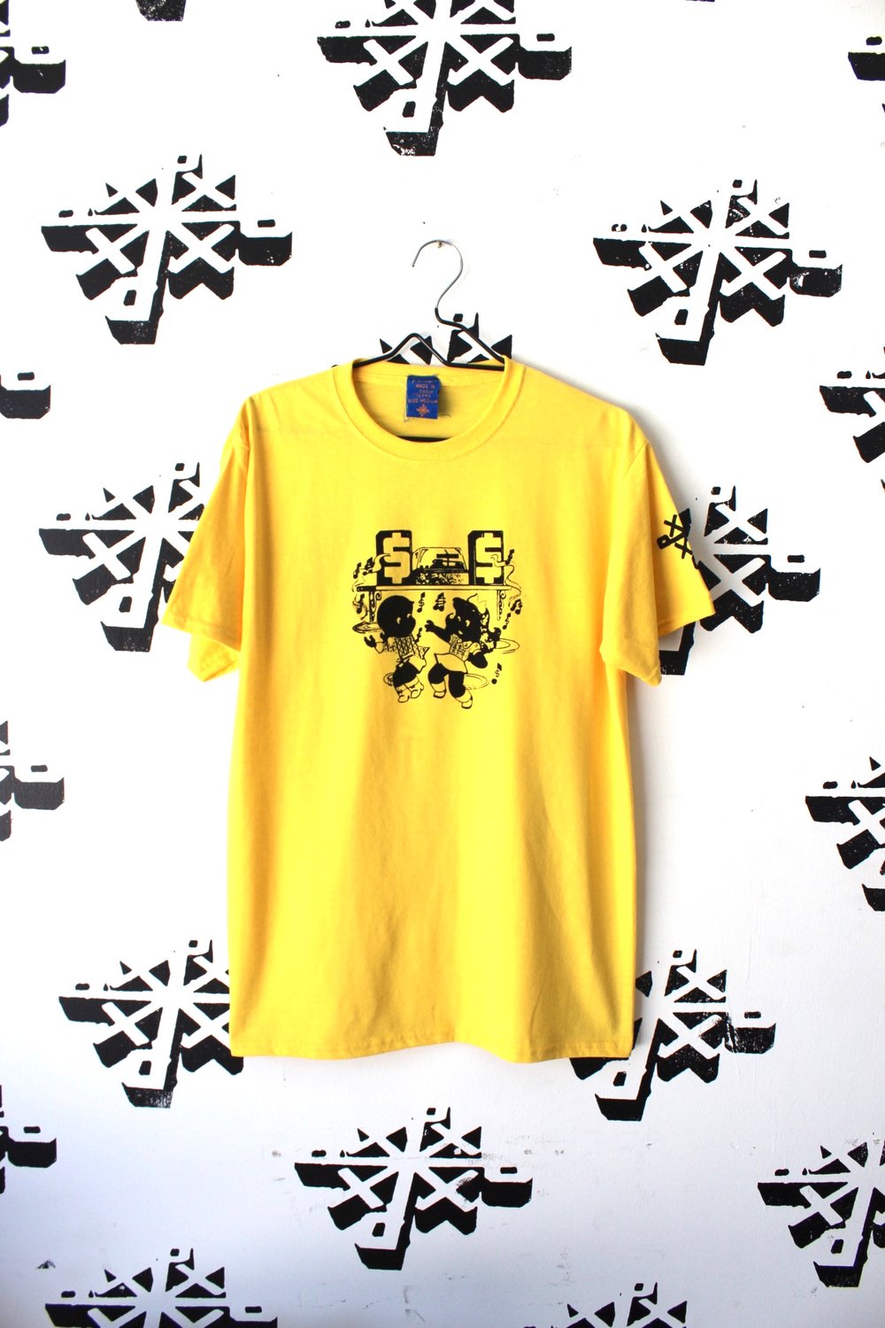 move something tee in yellow 