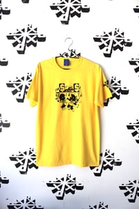 Image of move something tee in yellow 