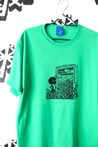 Image of stash it tee in green 