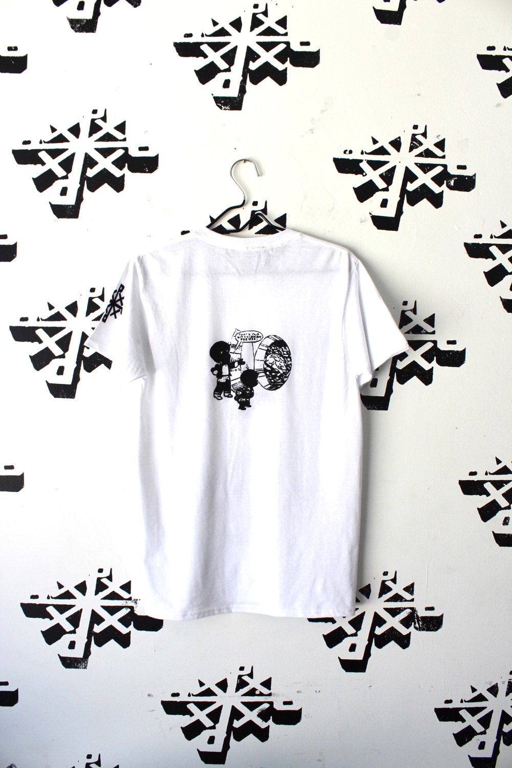 share it tee in white 