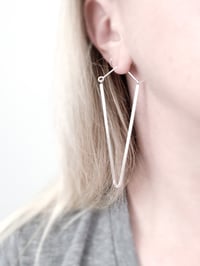 Image 2 of Widow’s Peak Earrings - Large