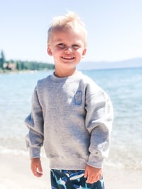 Lake Tahoe Kids Unisex Crew Neck Sweatshirt 