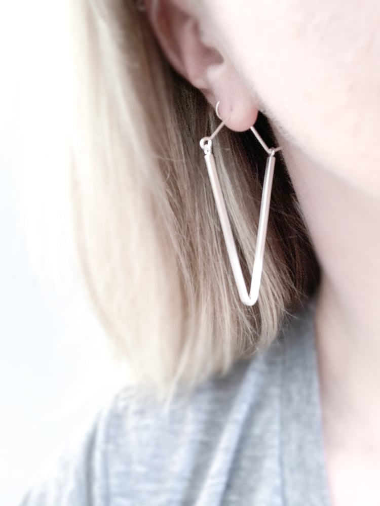 Image of Widow’s Peak Earrings - Small