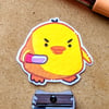 Knife Duck Sticker