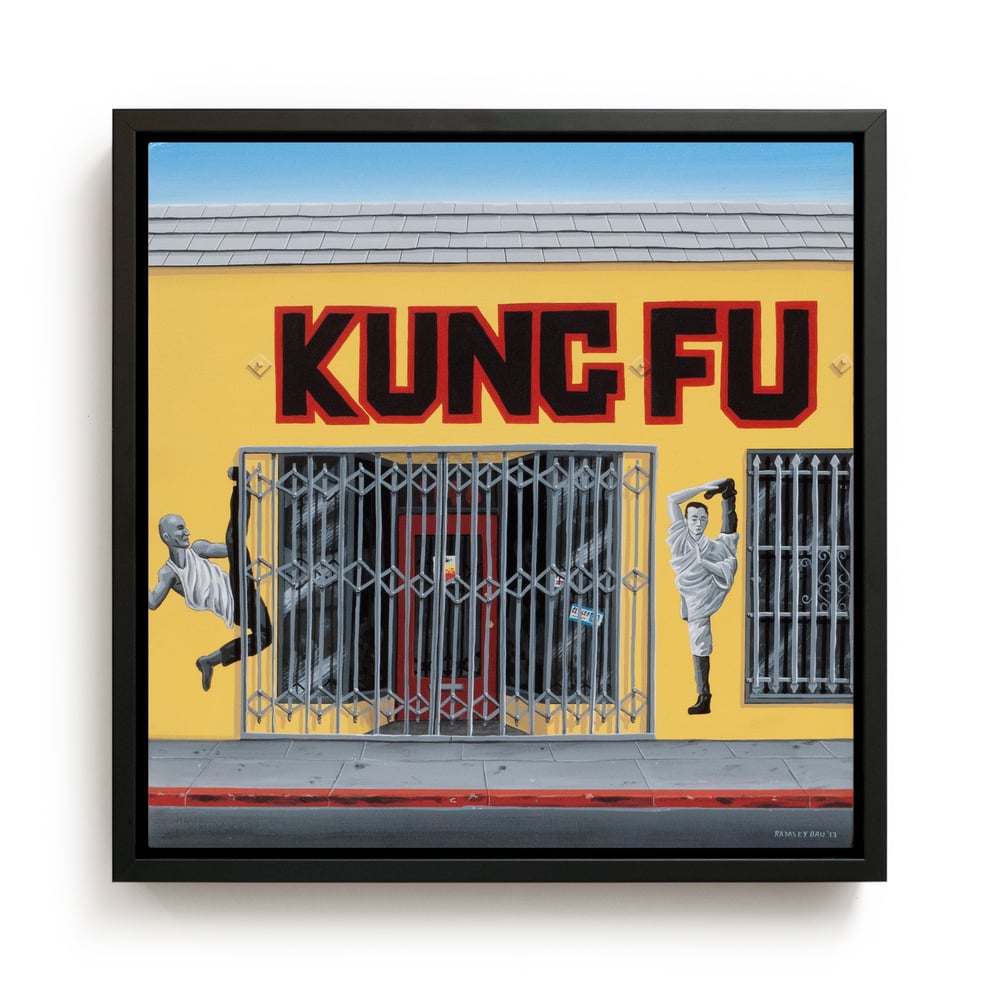 Image of "Kung Fu" Original Painting