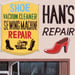 Image of "Han's Shoe Repair" Original Painting