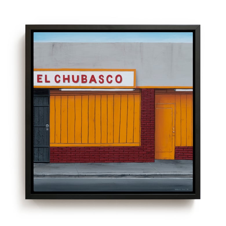 Image of "El Chubasco" Original Painting