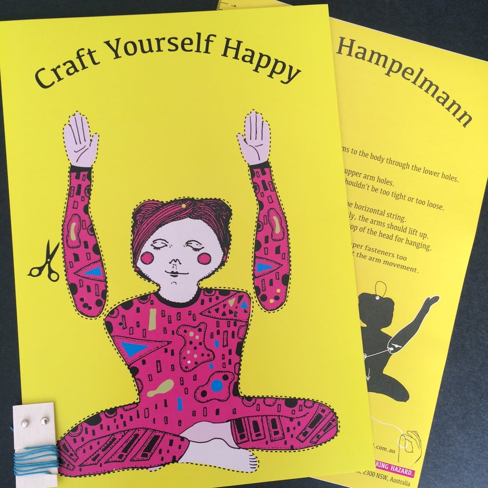 Yoga Lady Hampelmann DIY Kit