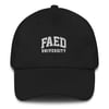 FAED University Dad Hat (Black)