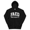 FAED University Hoodie (Black)