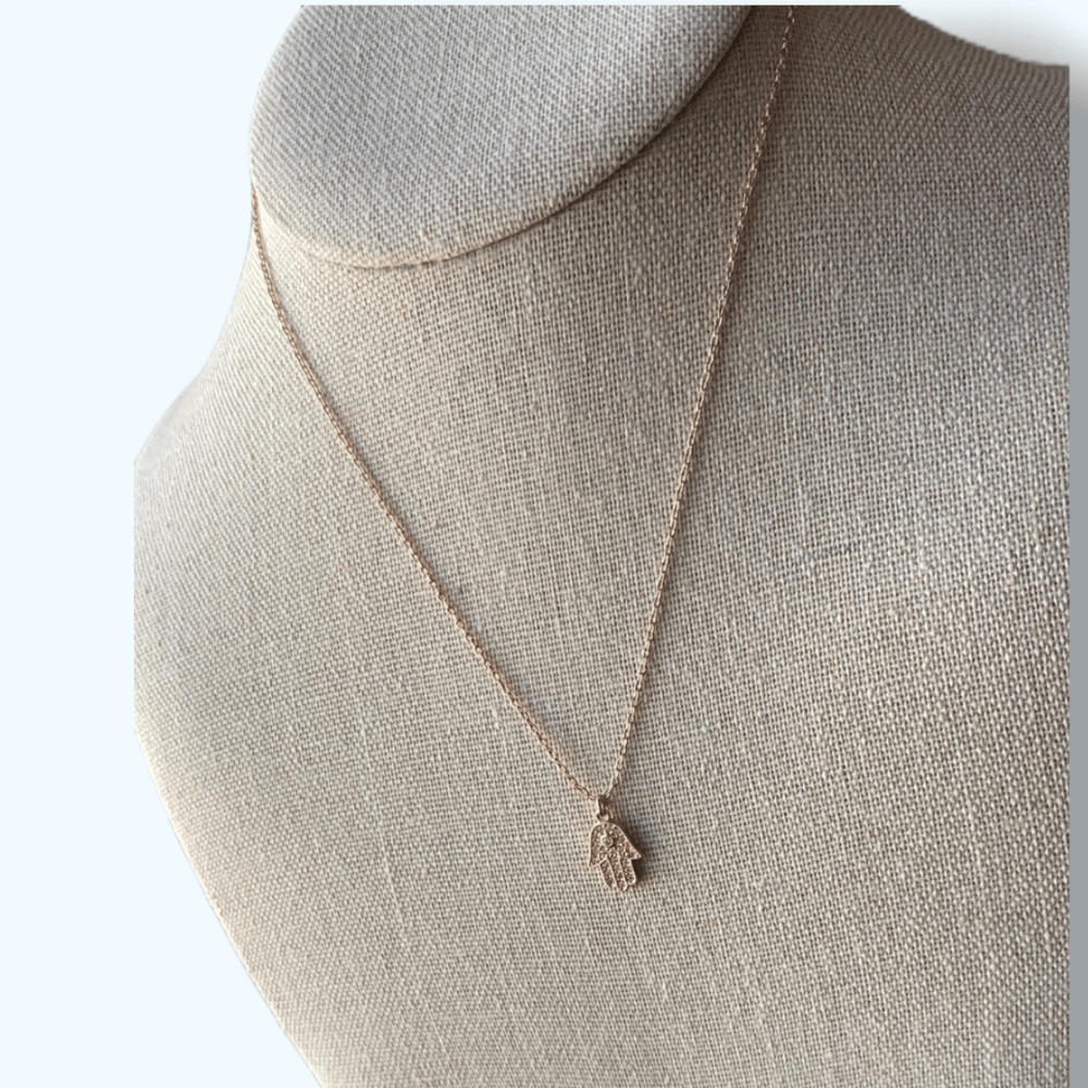 Image of Rose Gold Hamsa