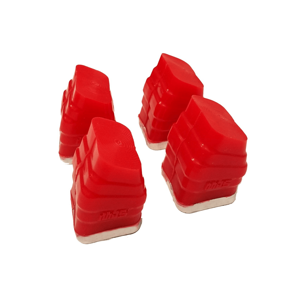 Image of MBS Shock Blocks - Red - Hard - (Set of 4) 