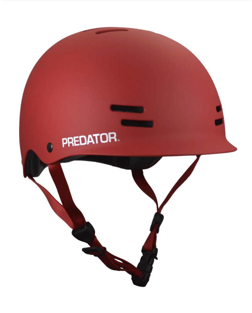 Image of Predator Helmets - FR7 Certified - Red + Free Sticker Pack