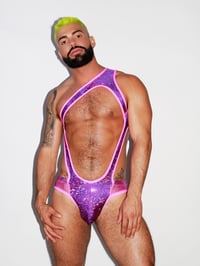 Image 1 of THE BLOW-POP ONE SHOULDER SINGLET