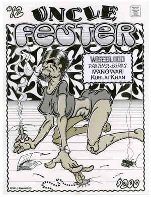 Image of UNCLE FESTER #12 COVER ink original