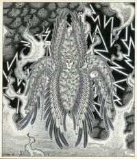 Image 1 of FALLEN ANGEL ink original