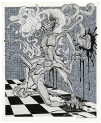 Image 1 of THE TREMENDOUS DEMANDS OF TRUE LOVE ink original