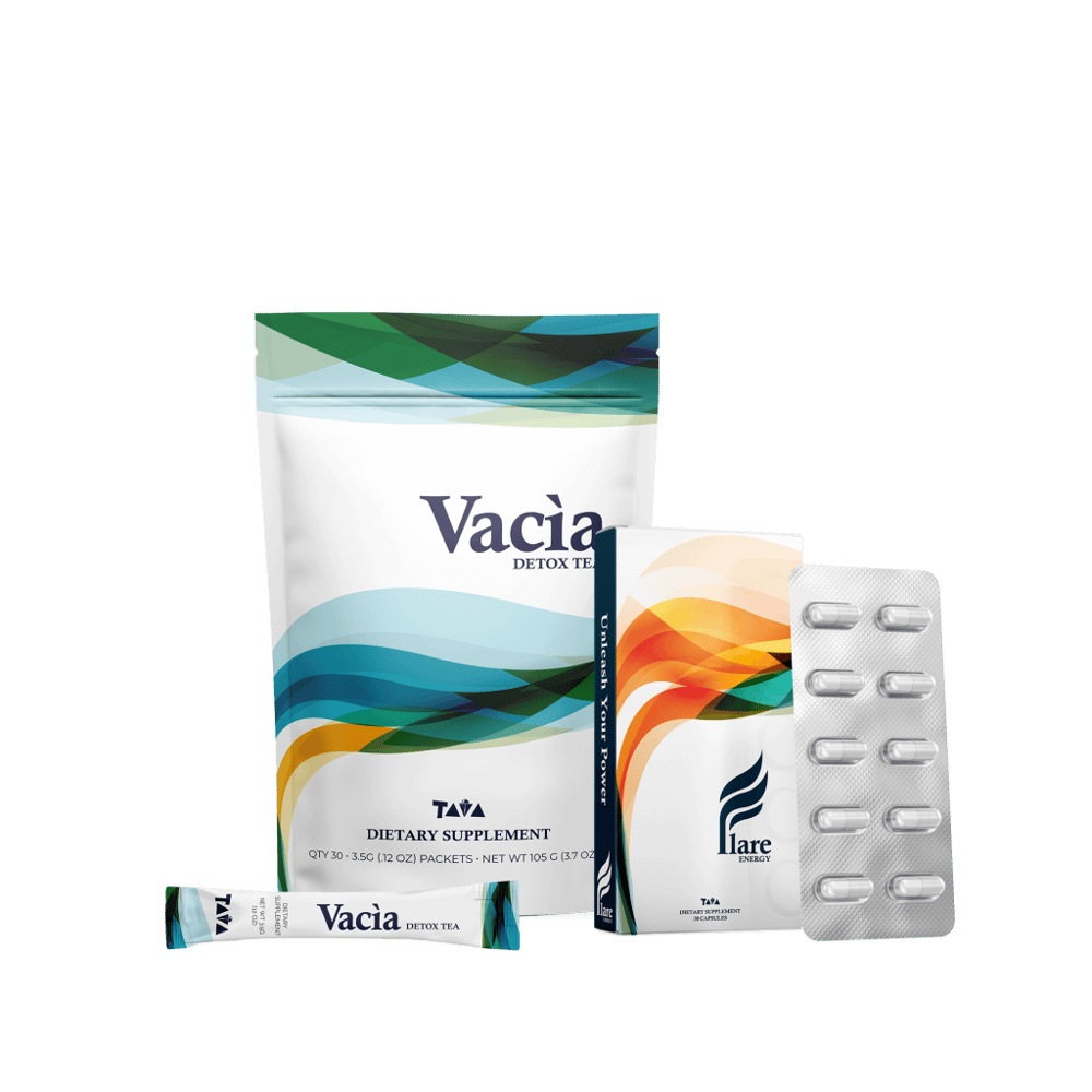 Smart Grab I – Vacia Detox Tea + Flare Energy