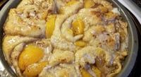 Peach Butter Rolls