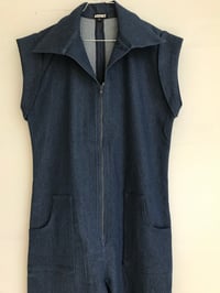 Image 4 of Josephine buksedragt i mørk jeans