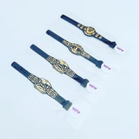 Image 2 of Retro Belts Series 1 - 4x Black Belt Set