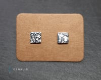 Image 1 of Square stud earrings