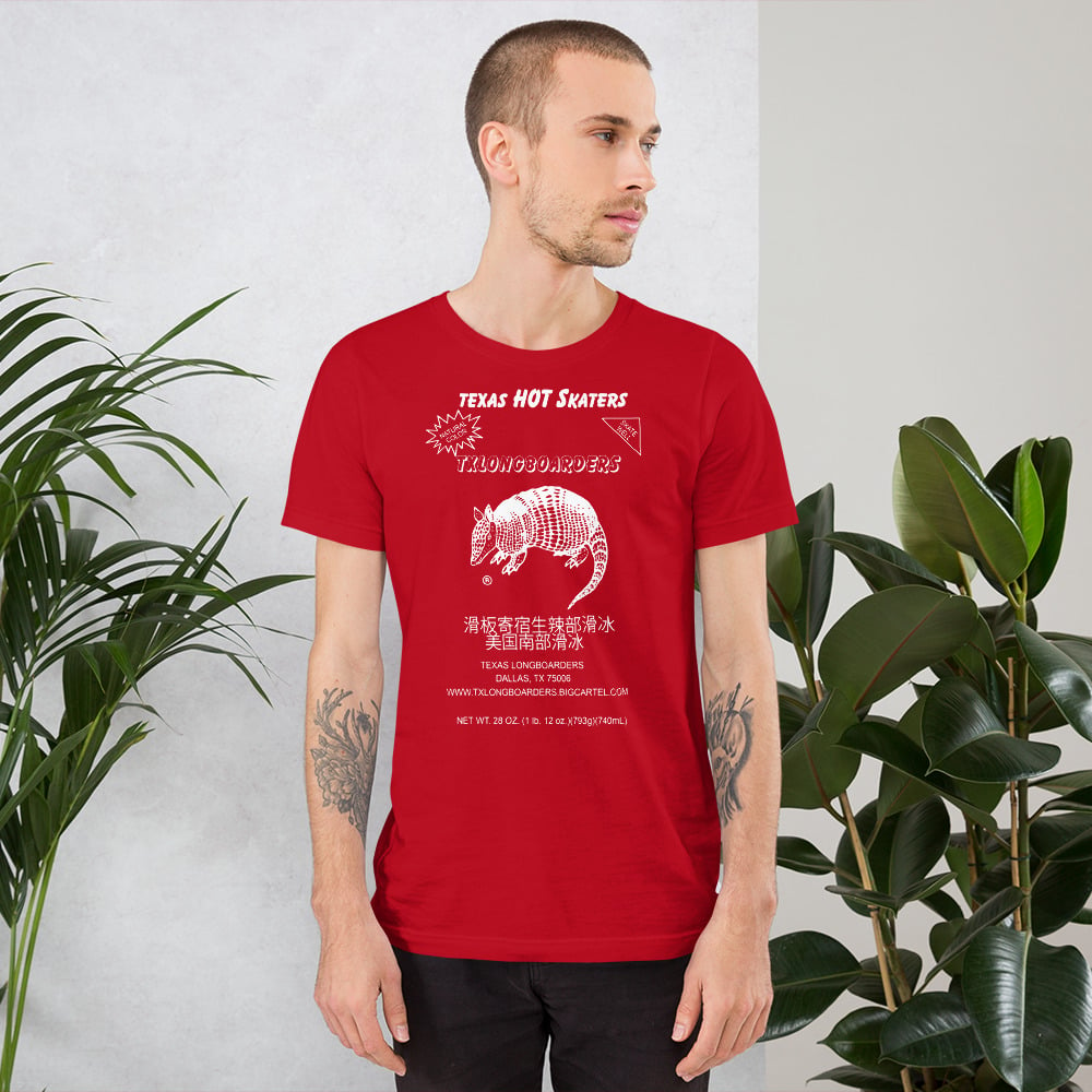 Image of TXLongboarders Sriracha Sauce T-Shirt