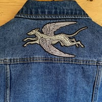 Image 2 of Flying hound fabric patch