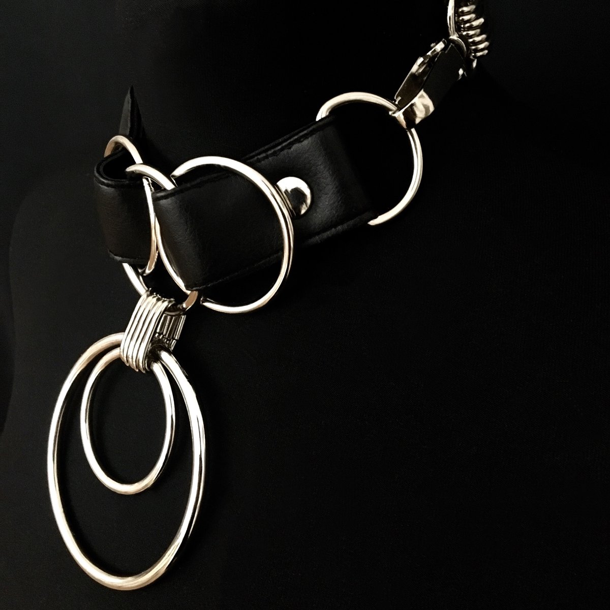 Infinity necklace silver