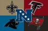 NFC South Football Drip
