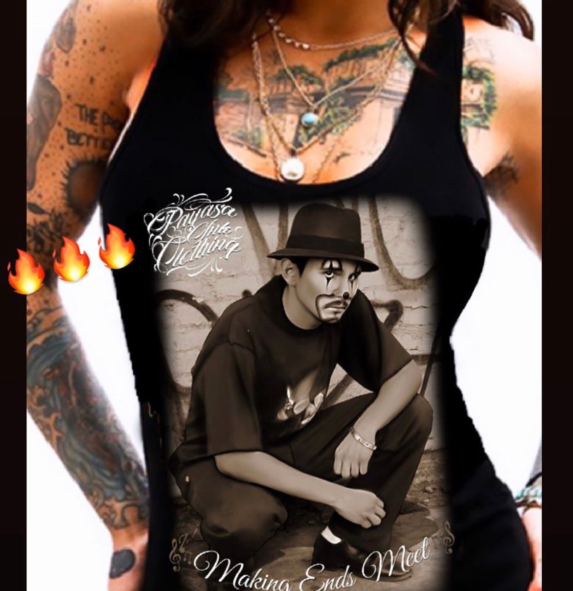 Image of Making End Meet Payaso Tank Top