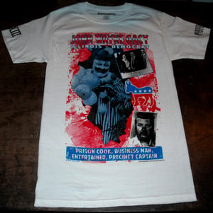 JOHN WAYNE GACY Political Campaign Poster WHITE T-shirt