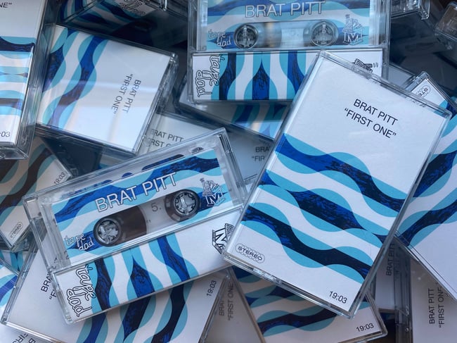 Brat Pitt - "First One" EP on Cassette Tape