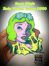 Image 1 of Snow Blight 4" Pin Error1984 X T.O.K collaboration