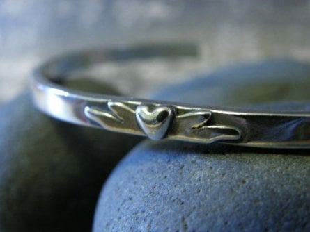 Image of "I am Blessed to have a Friend like You" Sterling Bracelet