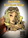 Snow Blight 4" Pin Error1984 X T.O.K collaboration