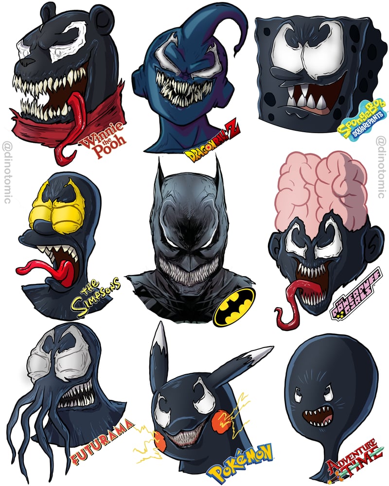 Image of #246 Venom different characters 