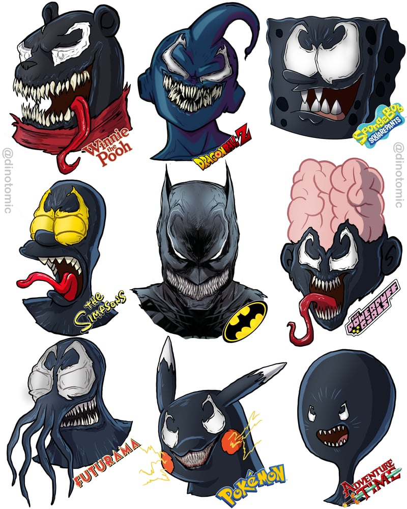 Image of #246 Venom different characters