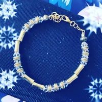 Custom Bead crystal bracelet